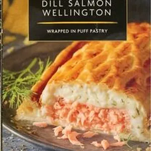 Cheese & Dill Salmon Wellington