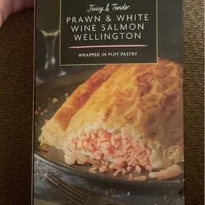 Prawn & White Wine Salmon Wellington
