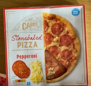 Stonebaked pizza pepperoni