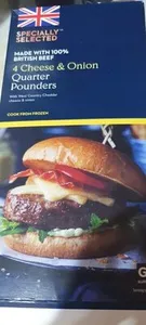 SPECIALLY SELECTED MADE WITH 100% BRITISH BEEF 4 C