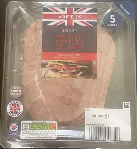 Roast British Topside Beef