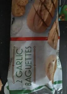 2 garlic baguettes