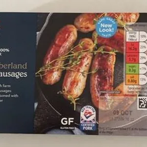 ALDI CUMBERLAND SAUSAGES