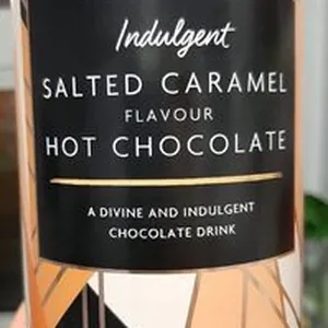 Salted caramel hot chocolate
