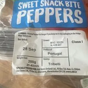 Sweet Snack Bite Peppers
