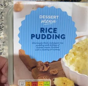 Rice pudding