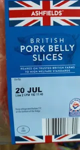 Pork Belly Slices