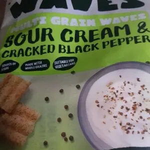 multi grain waves sour cream