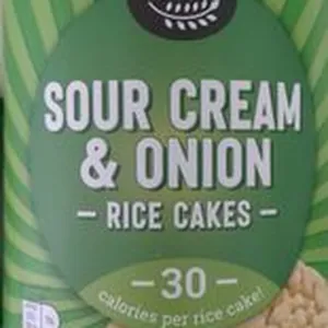 Rice Cakes: Sour Cream & Onion
