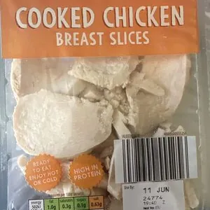 Cooked Chicken breast slices