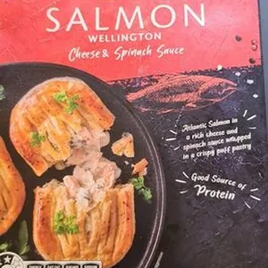 Salmon wellington