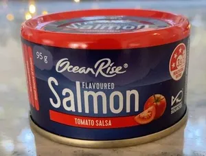 Flavoured salmon