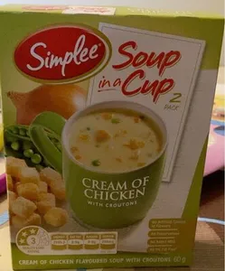 Chicken cream soup