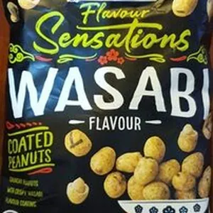 Wasabi Flavour Coated Peanuts