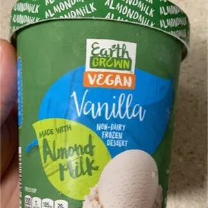 Vanilla nondairy frozen dessert