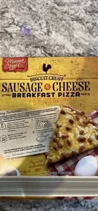 Biscuit Crust Sausage & Cheese Breakfast Pizza