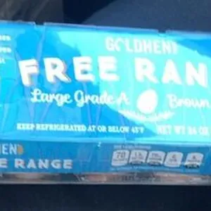 Free range eggs