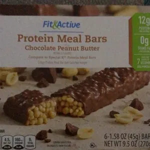 Protein meal bars chocolate peanut butter