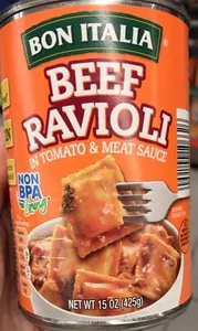 Beef ravioli