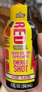 Red thunder energy shot