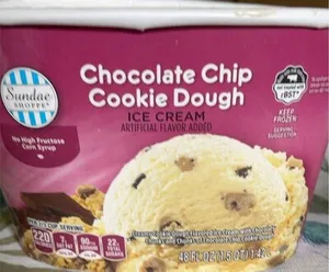Chocolate chip cookie dough
