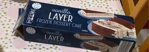 Vanilla Layer Frozen Dessert Cake