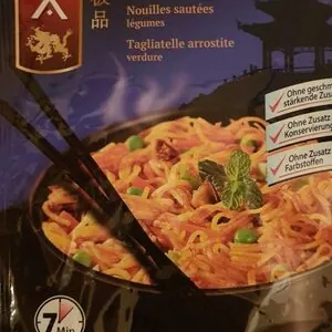 Nouilles sautées légumes