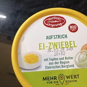 Aufstrich Ei-Zwiebel