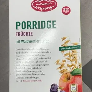 Porridge Früchte