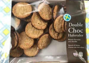 Double choc hafertaler