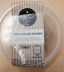 Vermicelles Becher