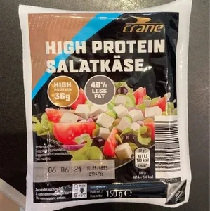 High protein Salatkäse