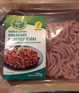 vegán készítmény darált hús helyettesítésére