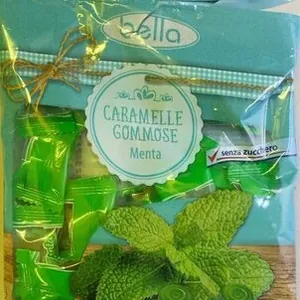 Caramelle gommose menta senza zucchero