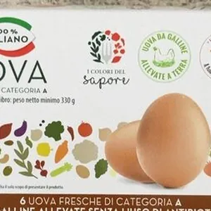 Uova fresche categoria A