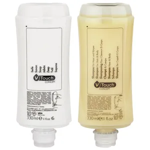 V-Touch Provset hotellkosmetik i pumpdispenser Concept; Flerfärgad