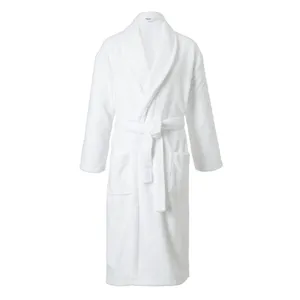 ERWIN M. Morgonrock Miron; Storlek 2XL; Vit; 5 Styck / Förpackning