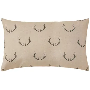 ERWIN M. Kuddfodral Eschen; 50x30 cm (BxL); Ljusgrå/Mörkgrå