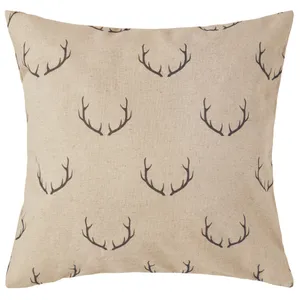 ERWIN M. Kuddfodral Eschen; 50x50 cm (BxL); Ljusgrå/Mörkgrå