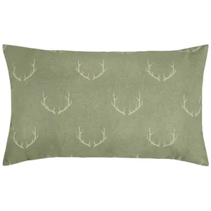 ERWIN M. Kuddfodral Eschen; 50x30 cm (BxL); Salvia/Beige