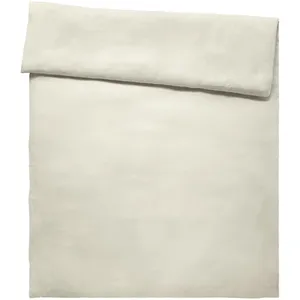 ERWIN M. Påslakan Libra Musselin; 155x220 cm (BxL); Ljusgrå