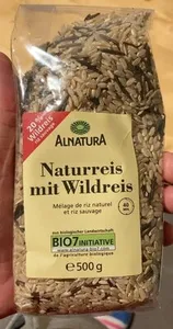 Naturreis mit Wildreis