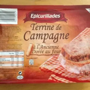 Terrine de Campagne à l'Ancienne Dorée au four