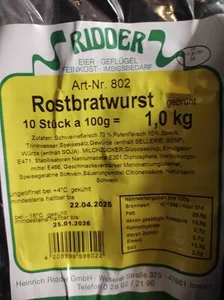 Rostbratwurst