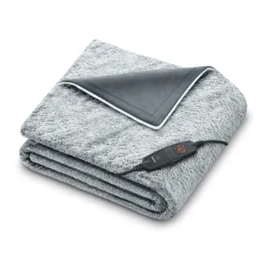 Beurer - HD 75 Green Planet Heating Blanket - Nordic Gray - 3 Years Warranty