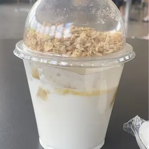 Frühstücksmüsli Ananas mit Honig-Knuspermüsli