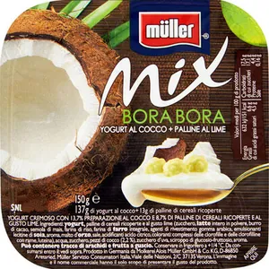 Muller Mix Yogurt Bora Bora 150g