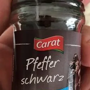 Pfeffer schwarz Mühle