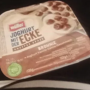 Joghurt mit der Ecke - Brownie