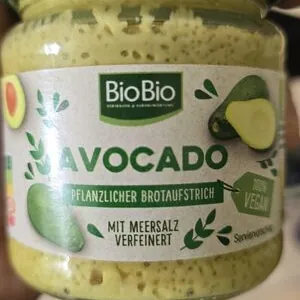 Pflanzlicher Brotaufstrich Avocado